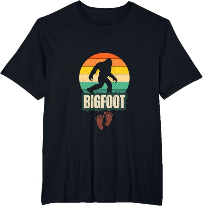 Vintage Retro Bigfoot Shirt